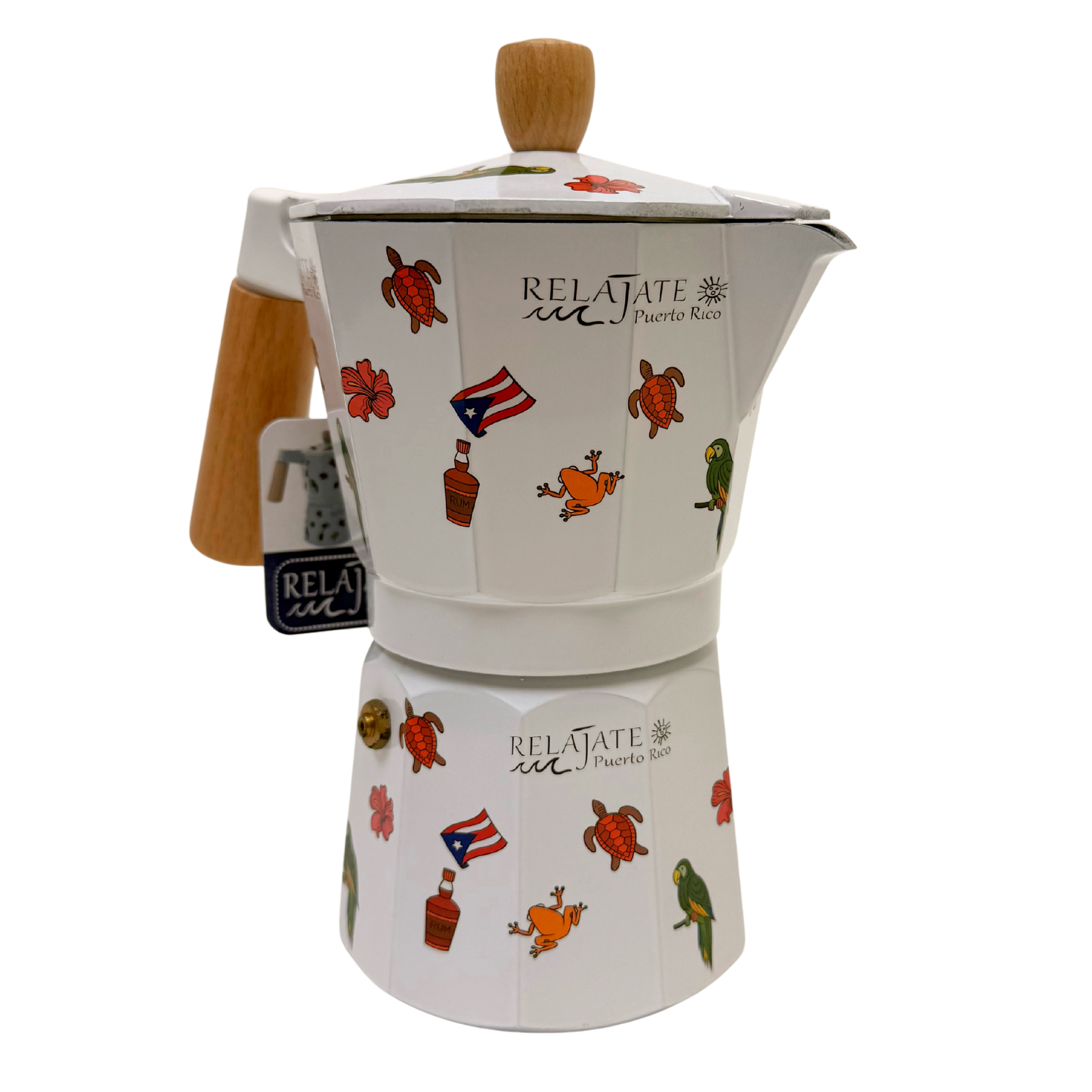 Relájate Cafetera | Limited Edition Puerto Rico Print