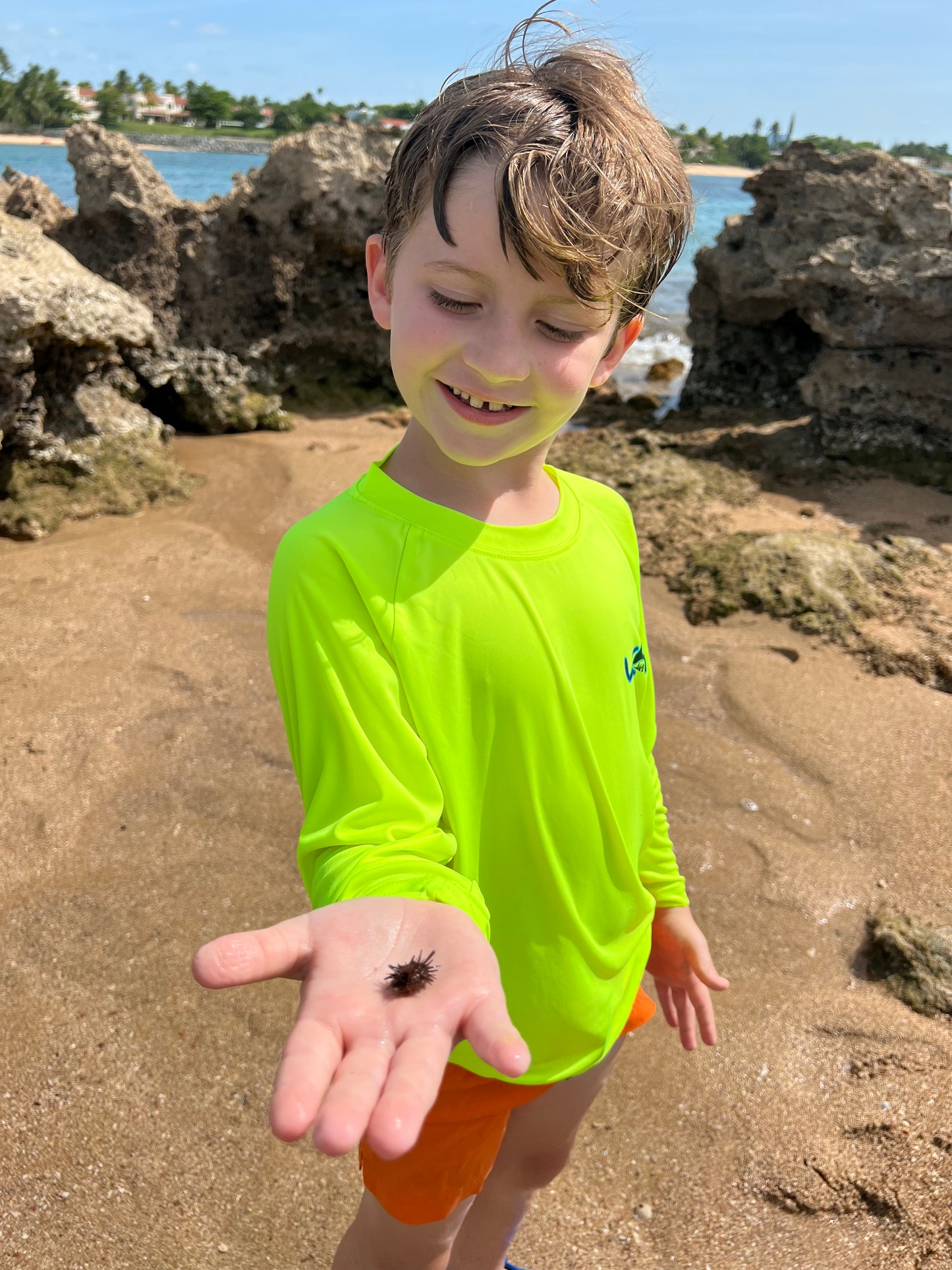 Kai Sun Neon Yellow Sun Shirt with UPF 50+ Protection - Swim Safe