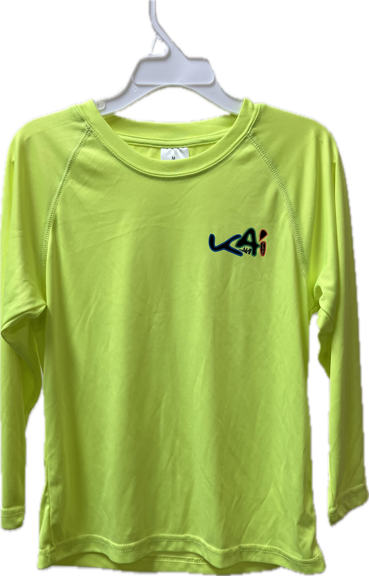 Kai Sun Neon Yellow Sun Shirt with UPF 50+ Protection - Swim Safe