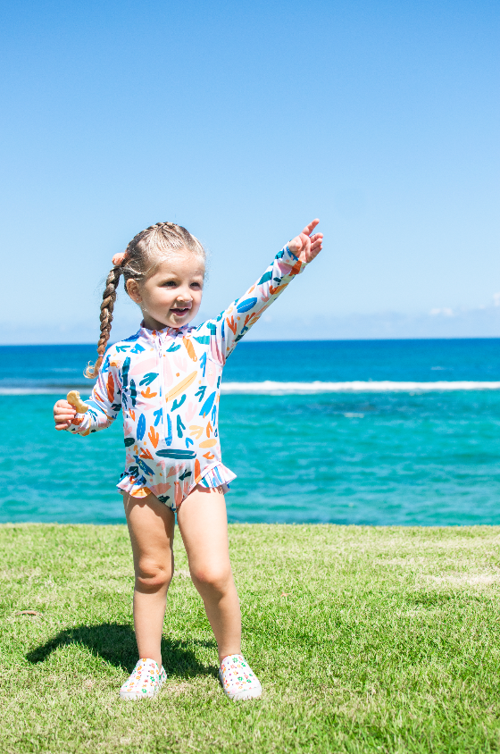 Surfs Up KIDS long Sleeve Swim   *PRE-ORDER*