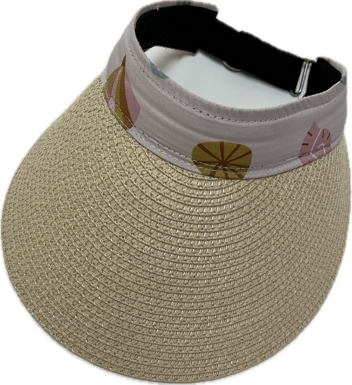 Cobito Island Adjustable Raffia Visor + TARRIF