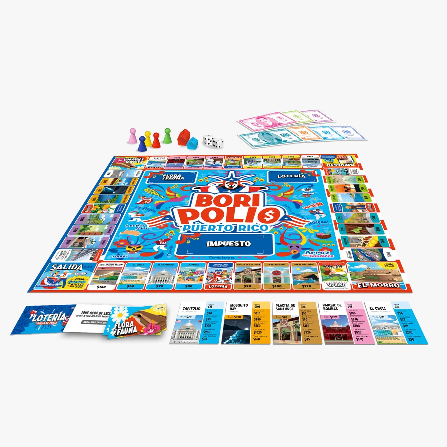 Boripolio Puerto Rico – Board Game