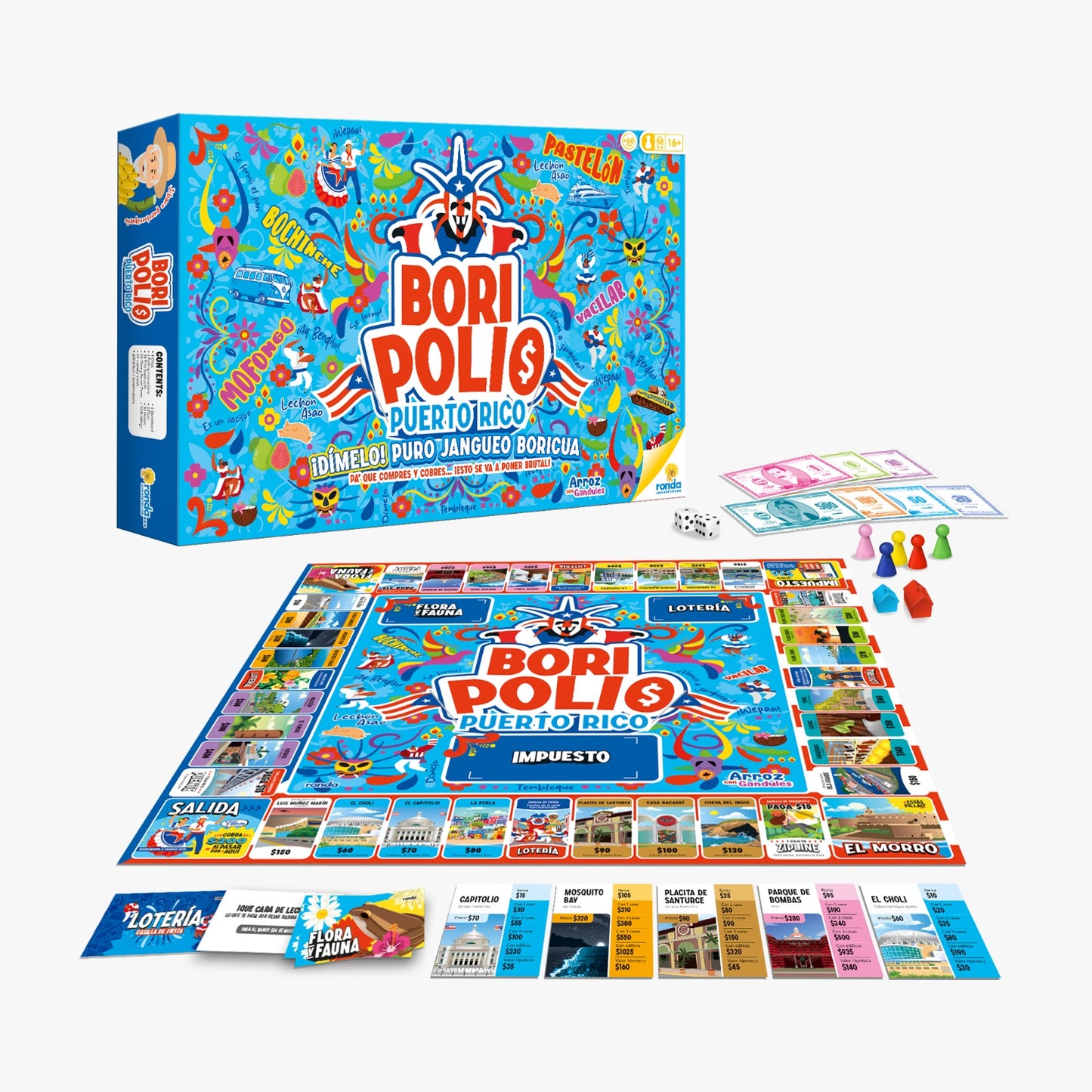 Boripolio Puerto Rico – Board Game