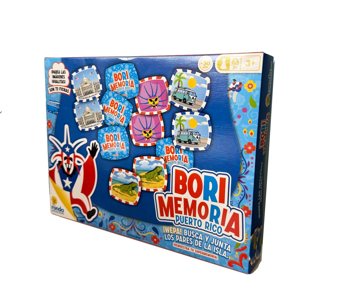 Bori Memoria – Puerto Rico Memory Match Game