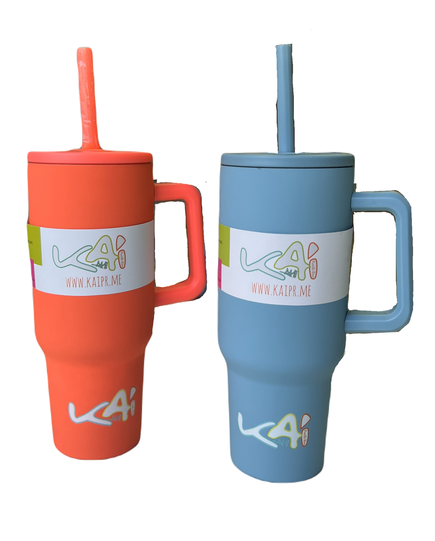 Blue 40oz Kai Sun Insulated Tumbler with Handle