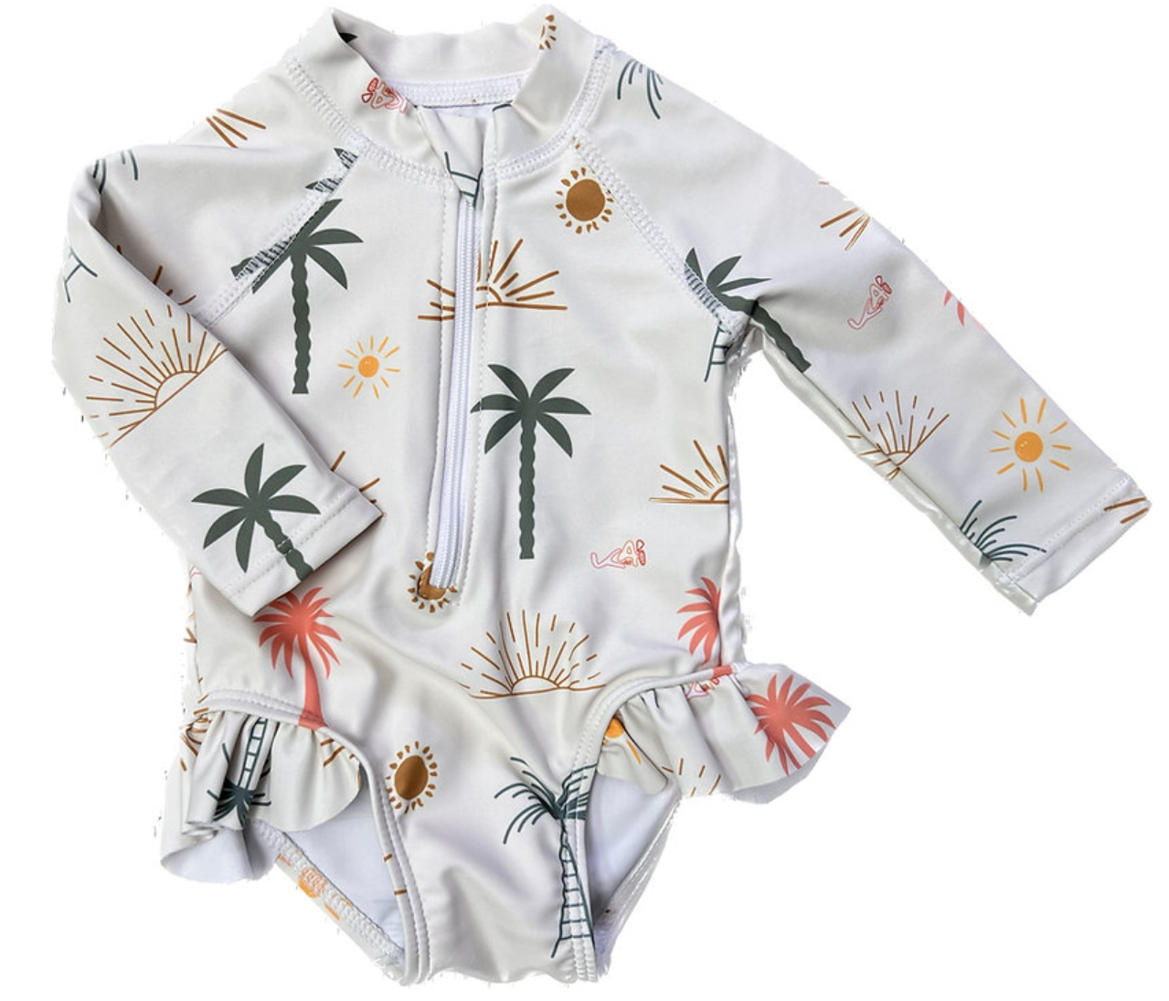 The Palms Girls Long Sleeve Swim