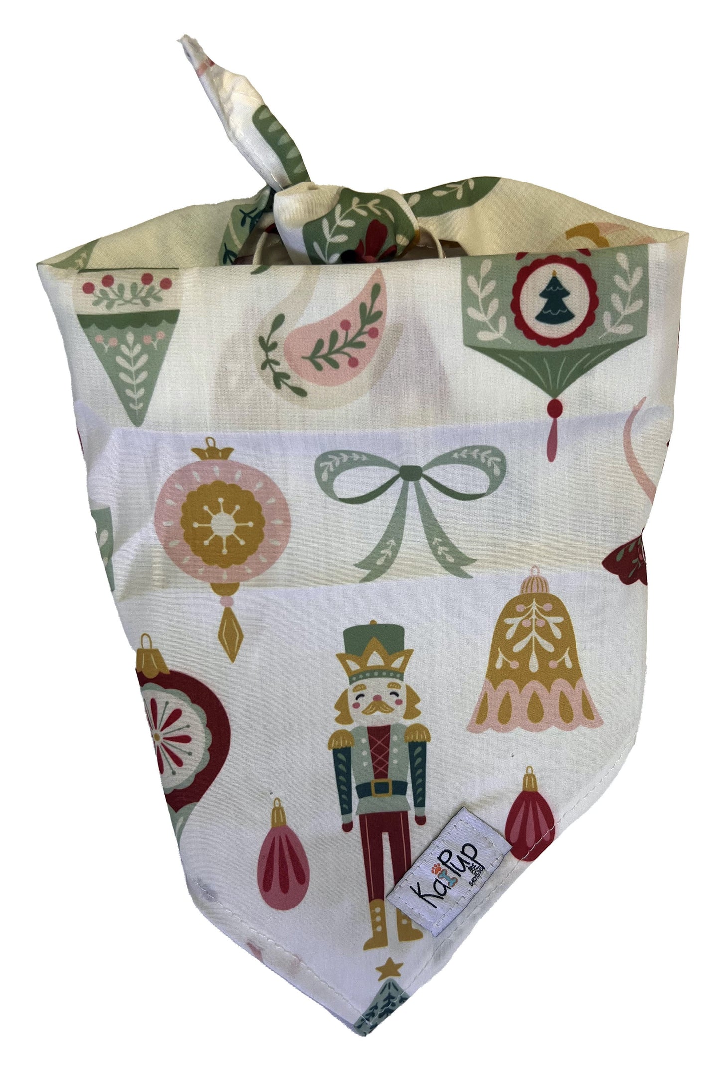 Kai Pup Limited Edition Christmas Bandanas - Nutcrackers