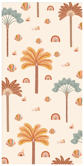 Kai Sun The Palms Microfiber Beach Towel