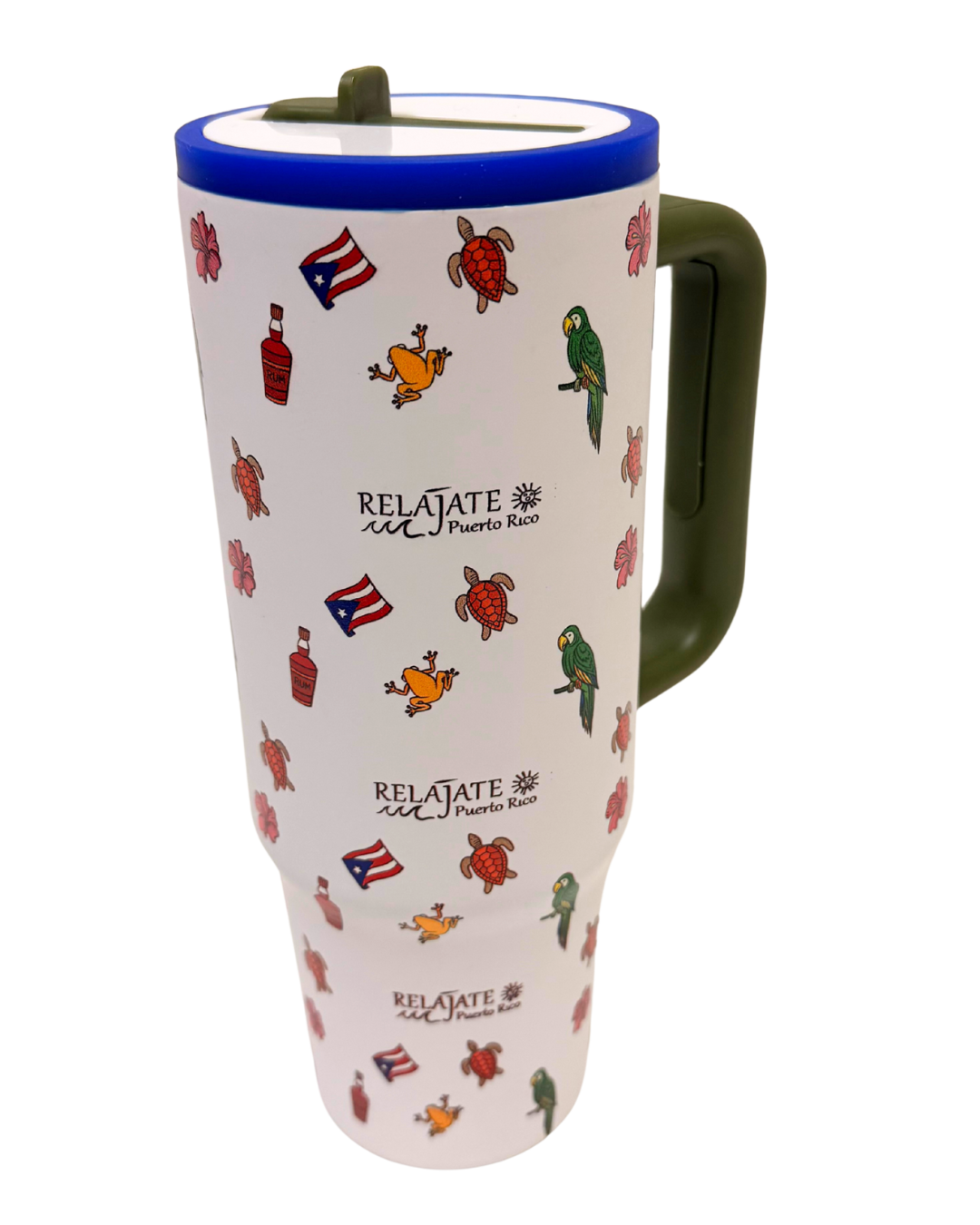 Relájate Puerto Rico 30oz Insulated Tumbler | Limited Edition