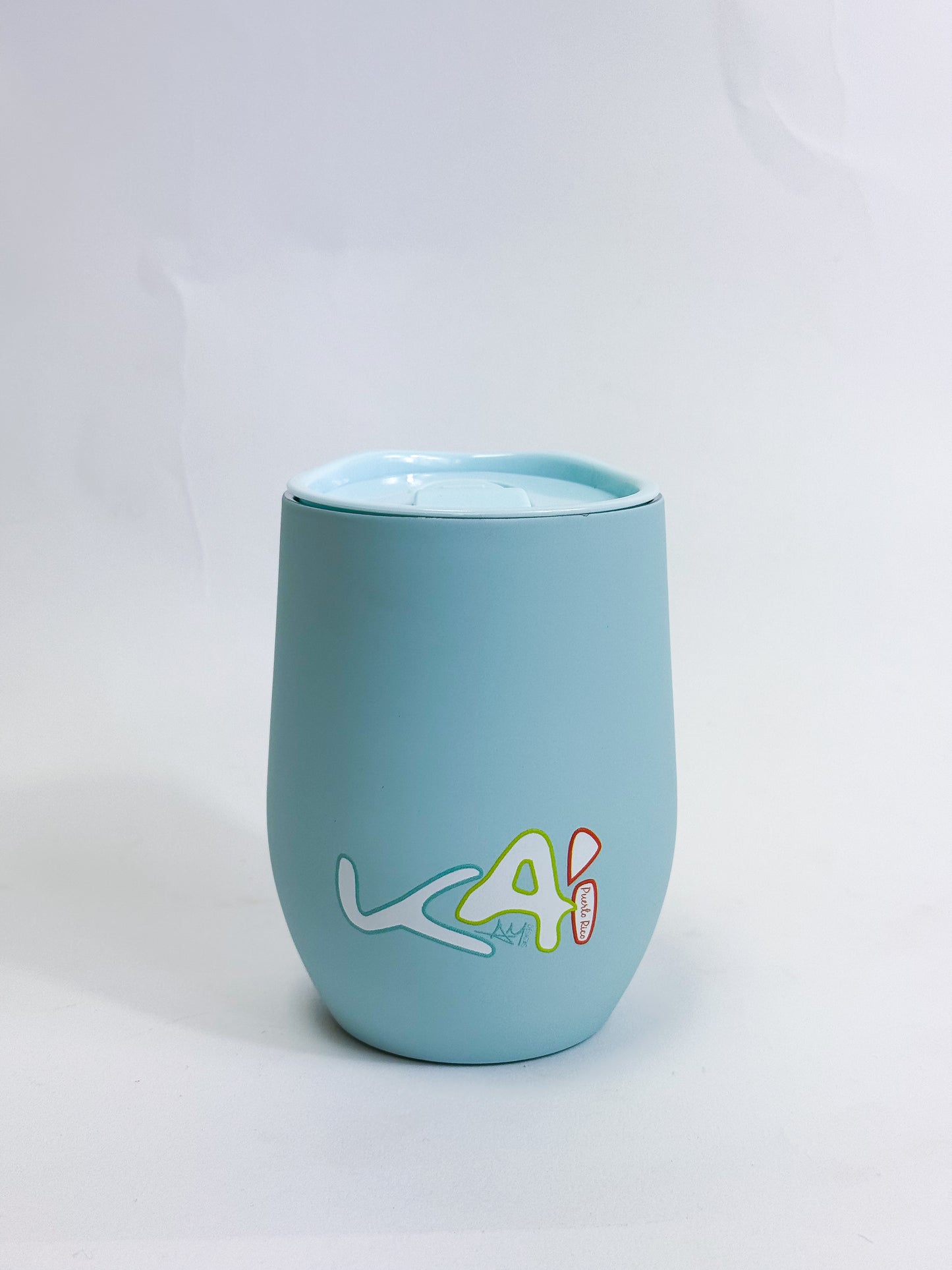 KAI Puerto Rico wine Tumbler Caribbean Blue