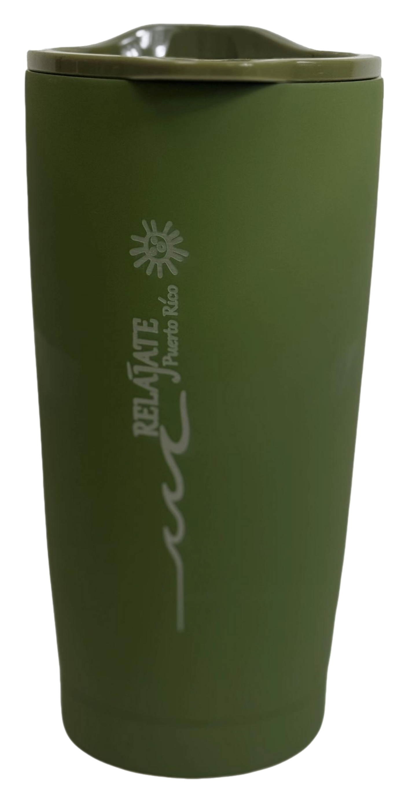 Relajate Puerto Rico 20oz Tumbler Blue