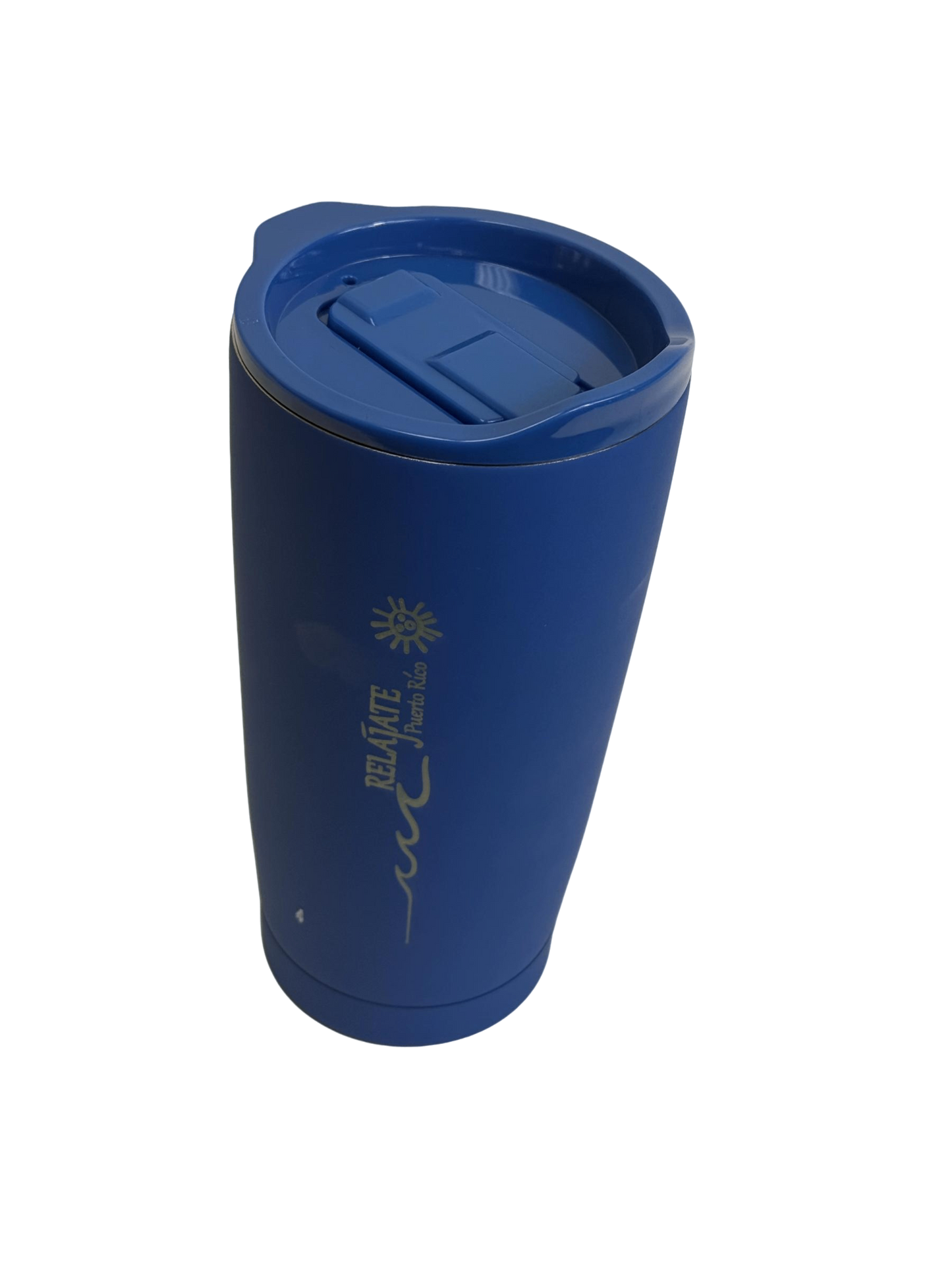 Relajate Puerto Rico 20oz Tumbler Blue